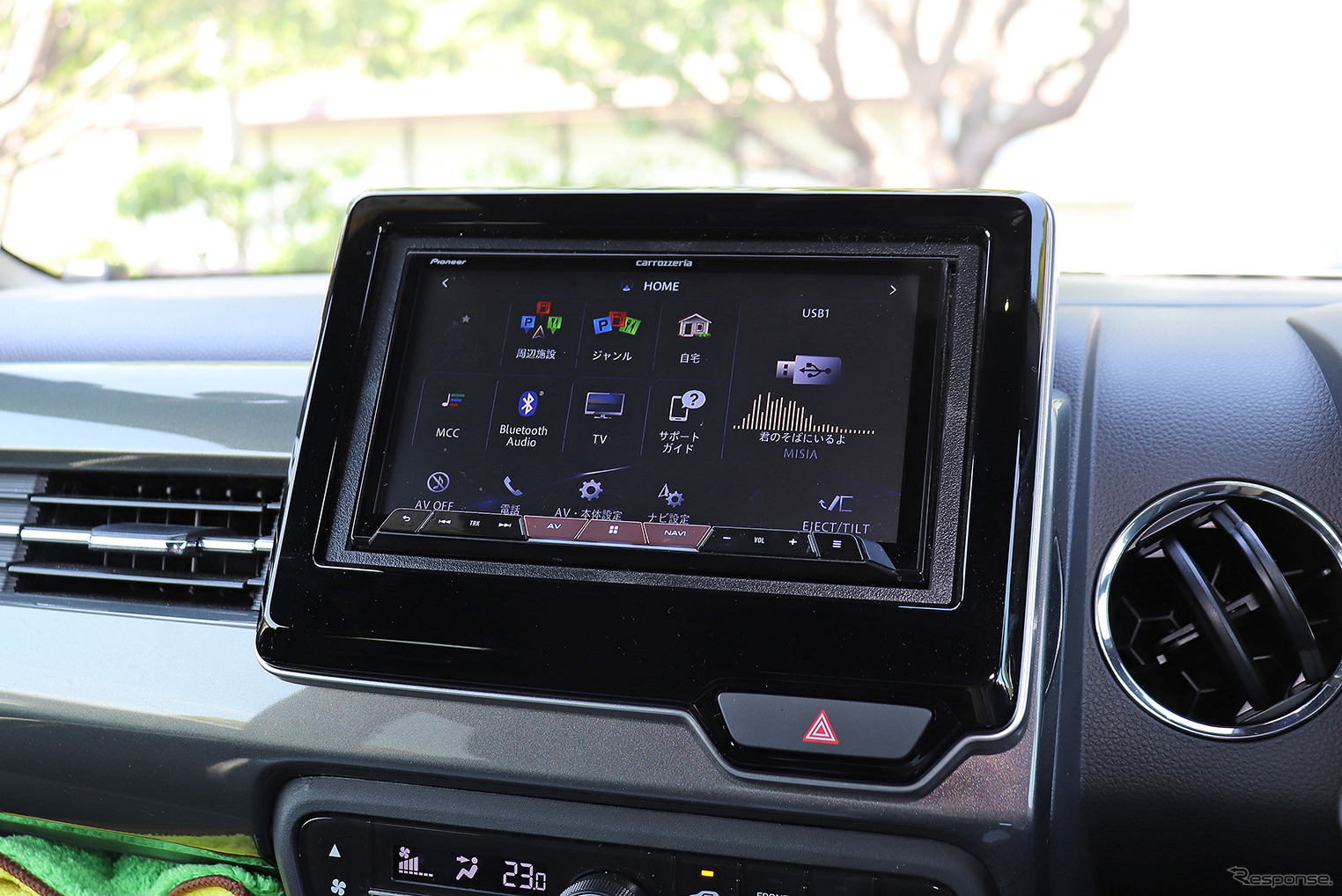 車内で音楽は何で聴く Av一体型ナビもあなどれない レスポンス Response Jp