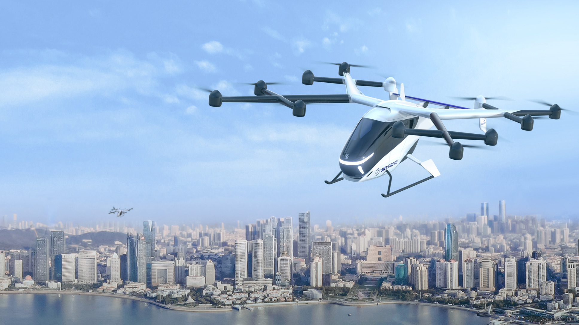 SkyDriveが開発中の2人乗り機体