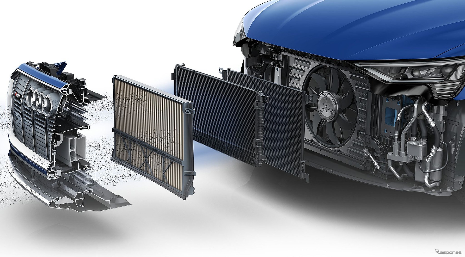 アウディが開発した車両周囲の粒子状物質を除去するEV用微粒子フィルター「アウディ・アーバン・ピュリファイアー」