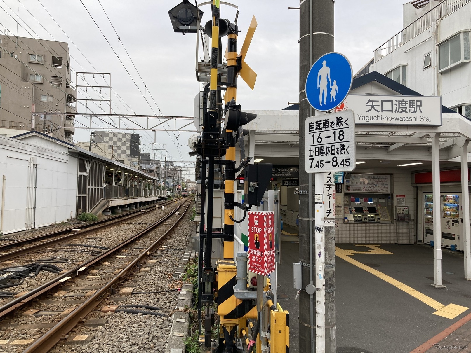 新空港線（蒲蒲線）は東急多摩川線・矢口渡駅付近から地下に入る計画。