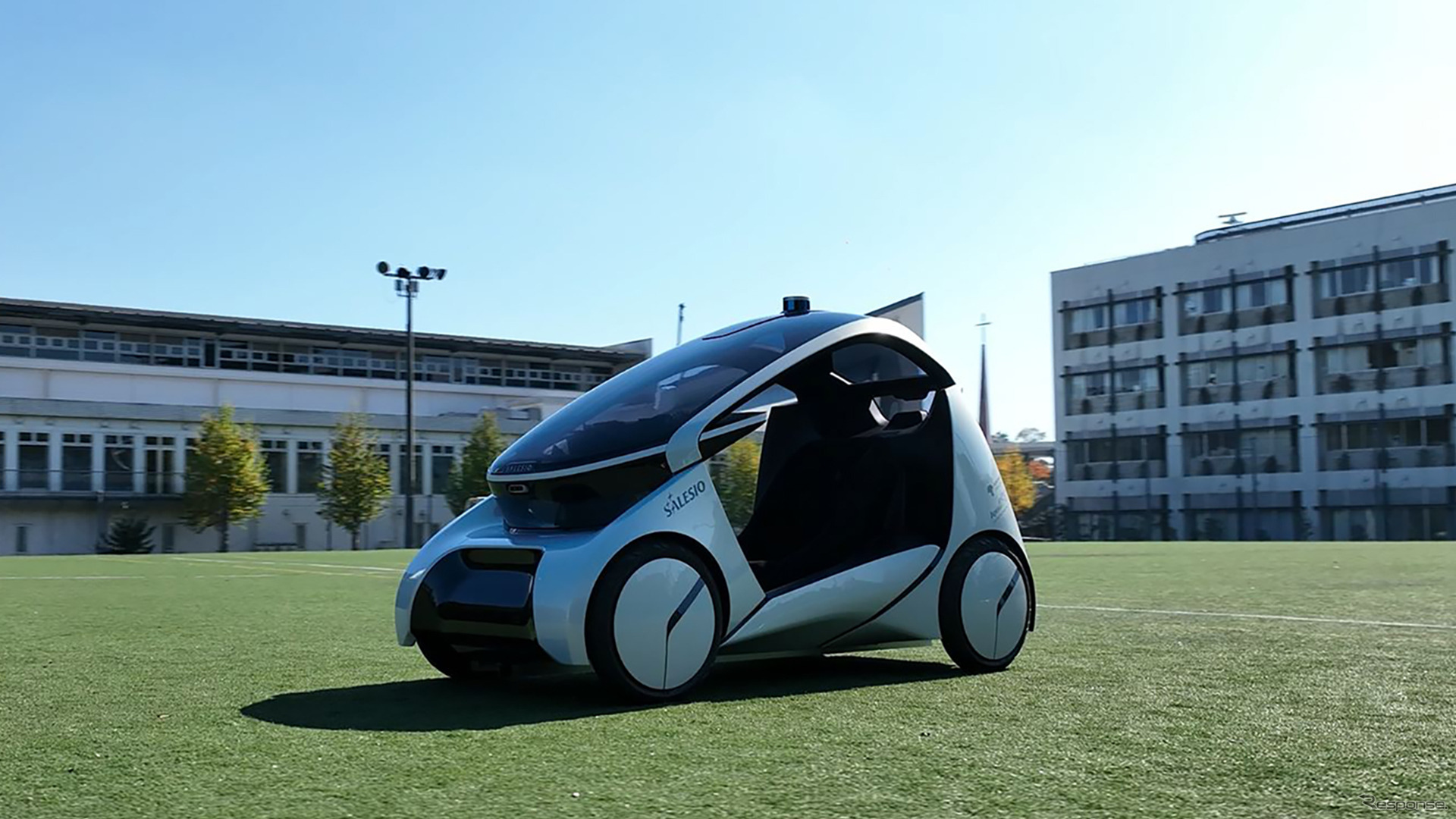 サレジオ高専が産学連携で現在開発中の自動運転EV「VISMO」