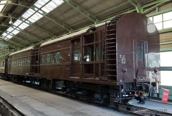 えちごトキめき鉄道へ譲渡されるオヤ31 31。