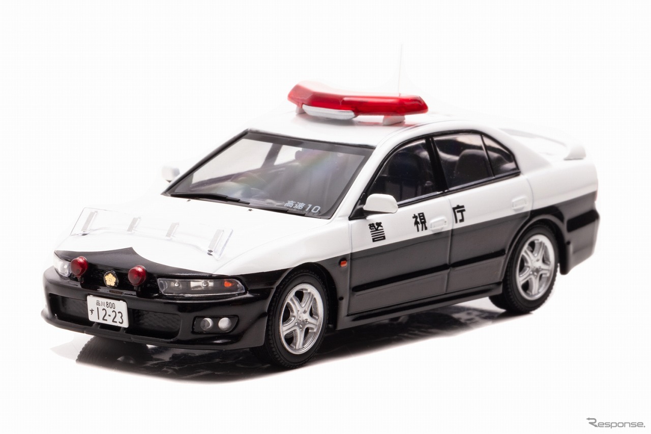 三菱 ギャラン VR-4（EC5A）2002 警視庁高速道路交通警察隊車両（速10）