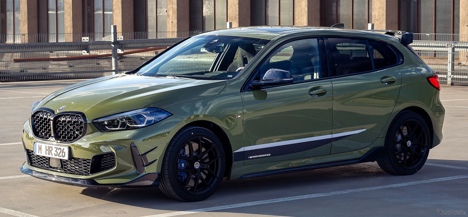 BMW 1シリーズ「M135i xDrive」の「Mパフォーマンスパーツ」装着車