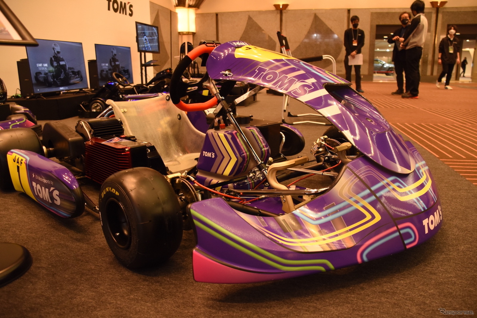 TOM'S EV Kart for Competition