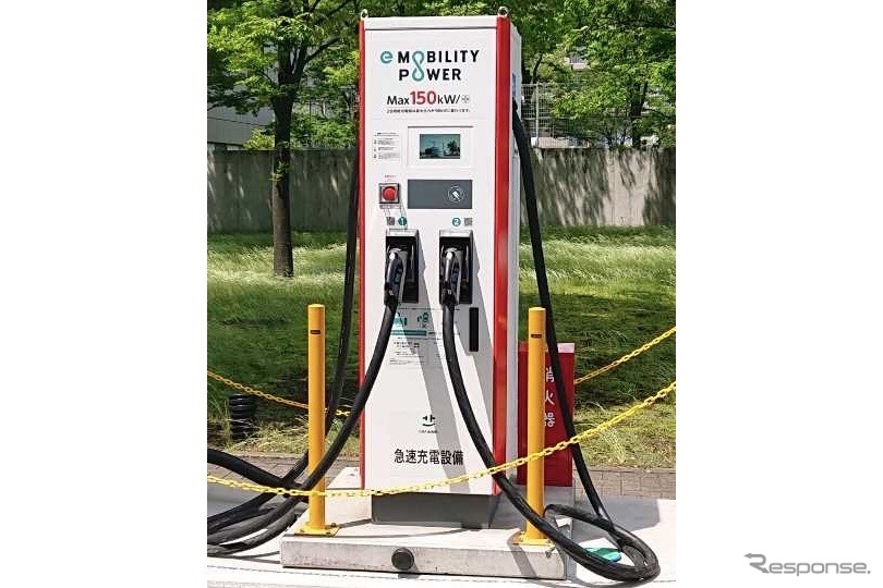 150kW急速充電器のイメージ