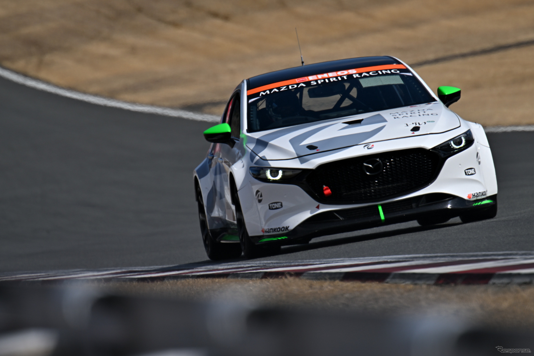 スーパー耐久公式テストの様子