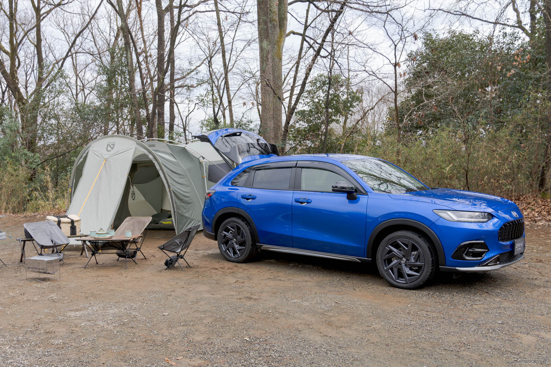 オートキャンプ仕様のホンダ ZR-V。
