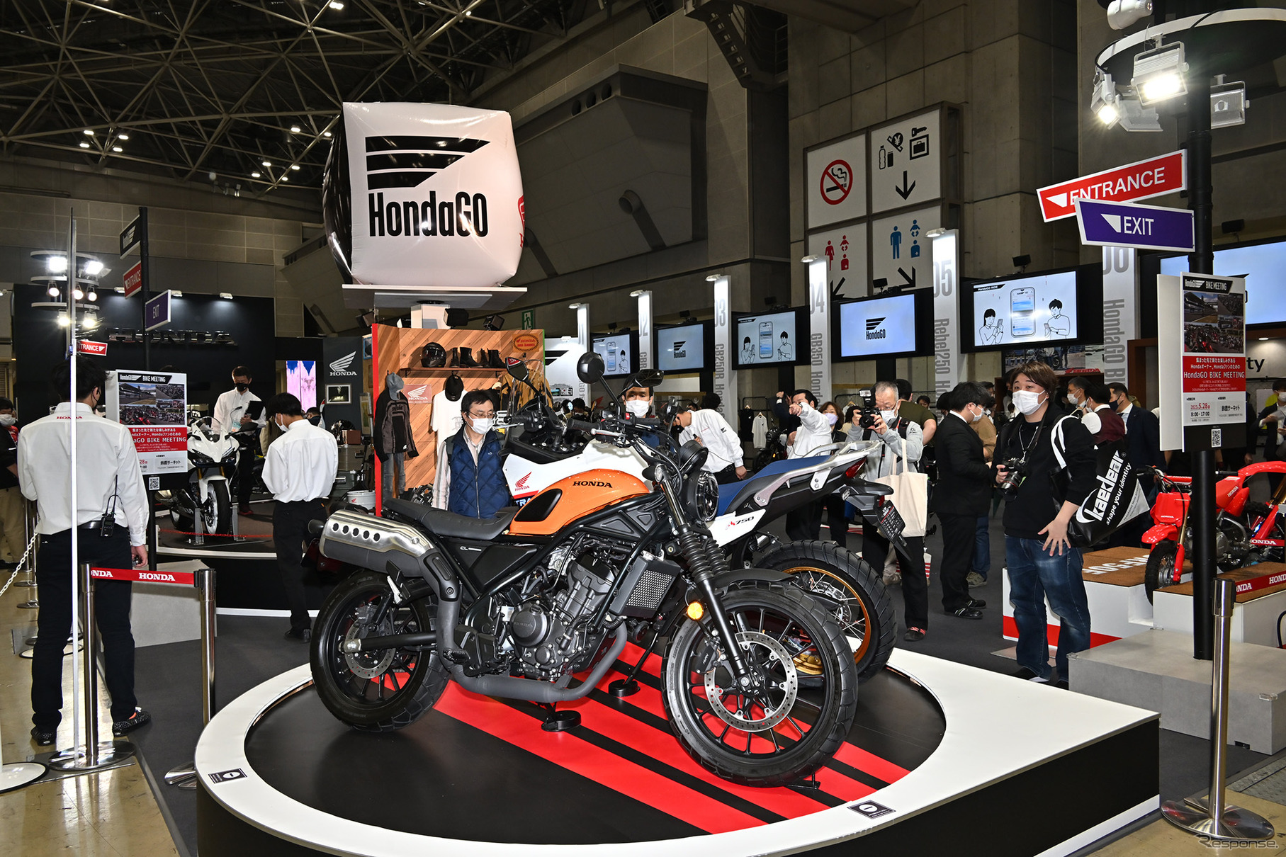ホンダブース（東京モーターサイクルショー2023）