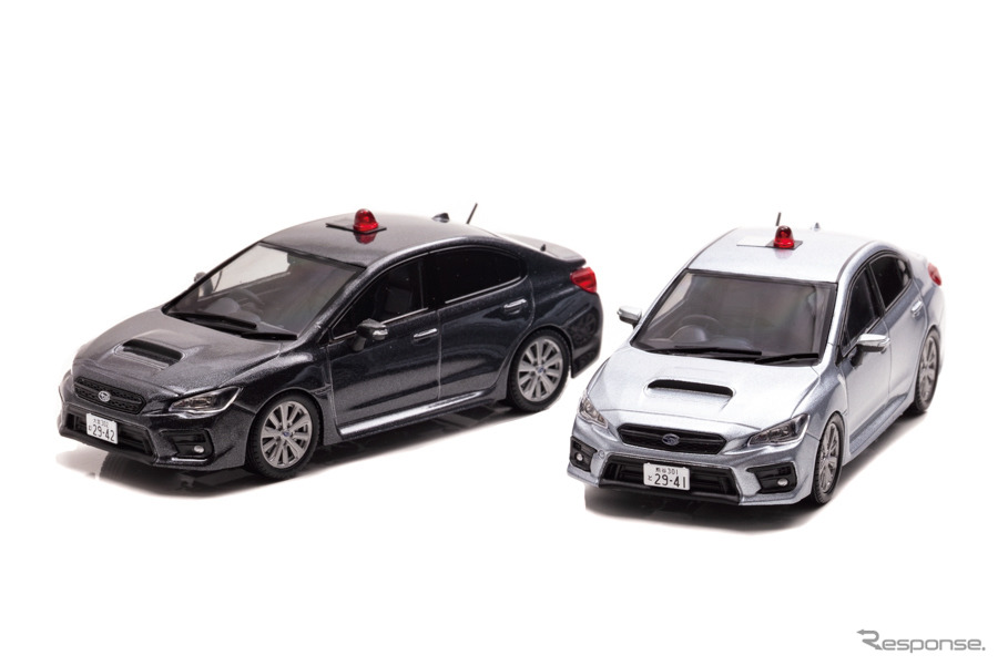 RAI'S 1/43 スバル WRX S4 2.0GT Eye Sight（VAG）2019年式・埼玉県警察高速道路交通警察隊車両（覆面）　(c) HIKOSEVEN Co.,Ltd.