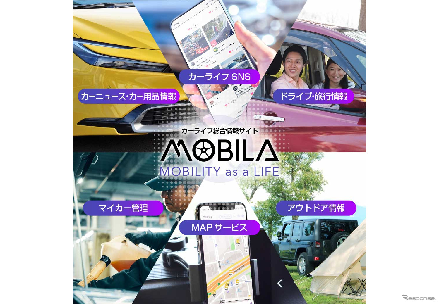 カーライフ総合情報サイト「MOBILA」