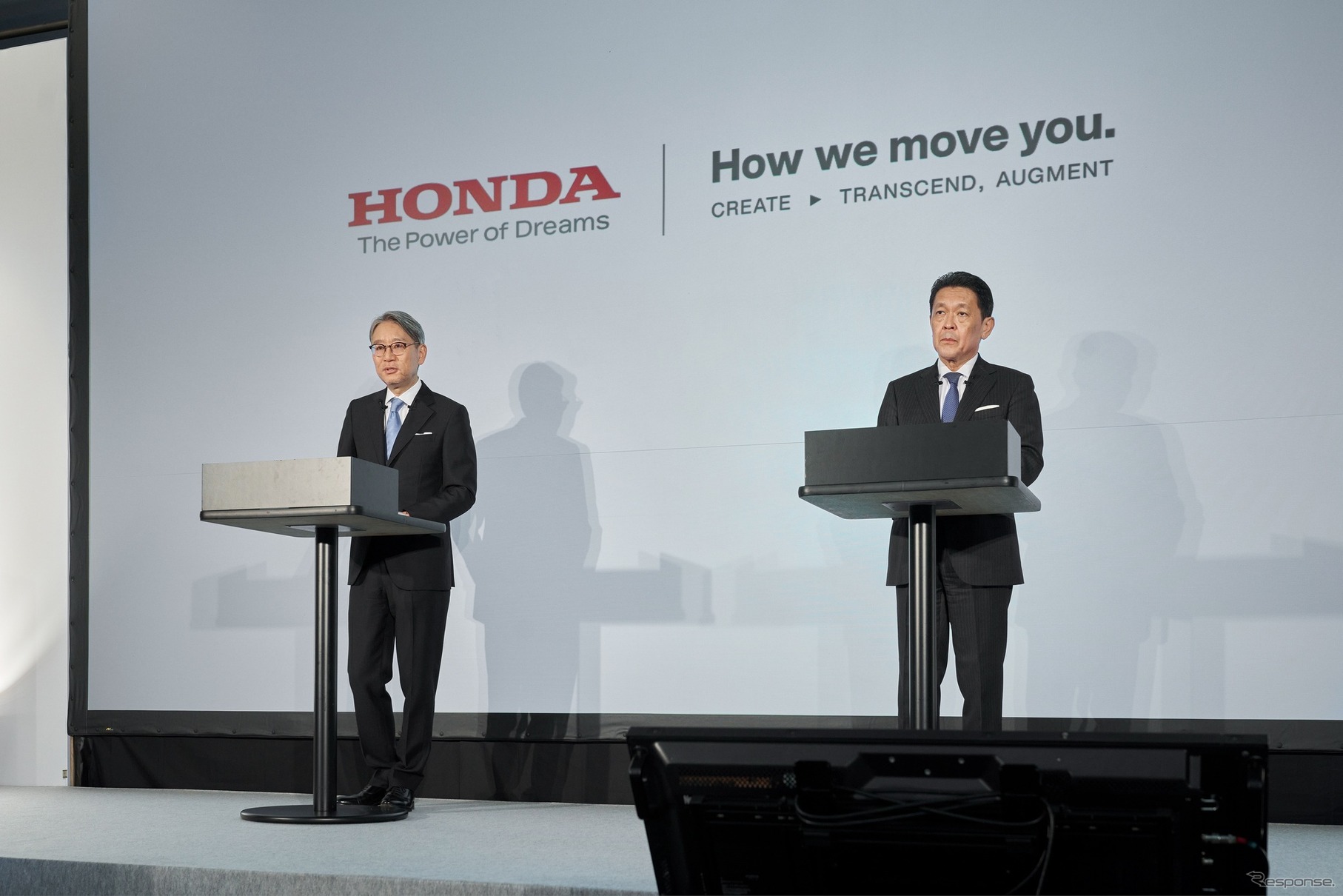 ホンダの「ビジネスアップデート」会見