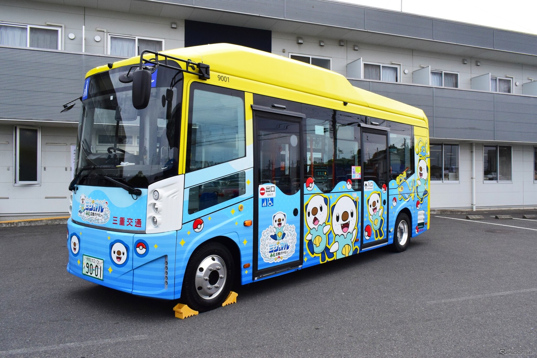 「おかげバス」として導入されたJ6