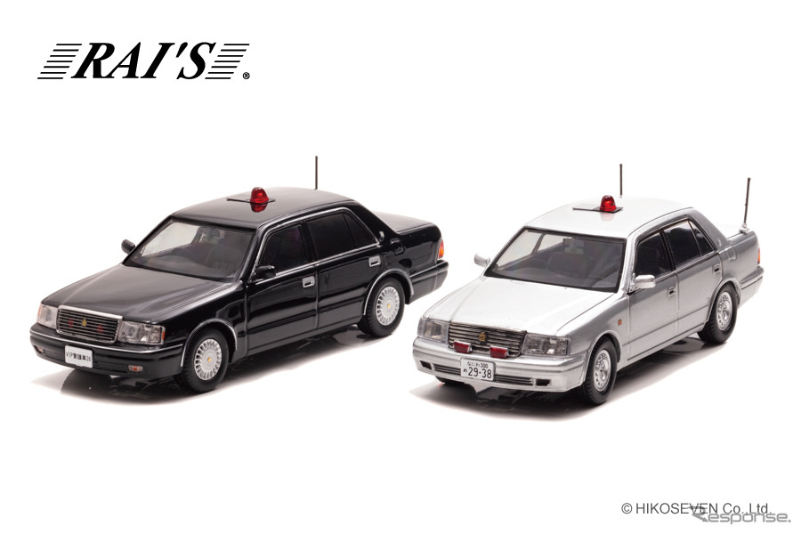 RAI'S 1/43 トヨタ クラウン（JZS 155Z）警護車両/大阪府警察交通覆面車両