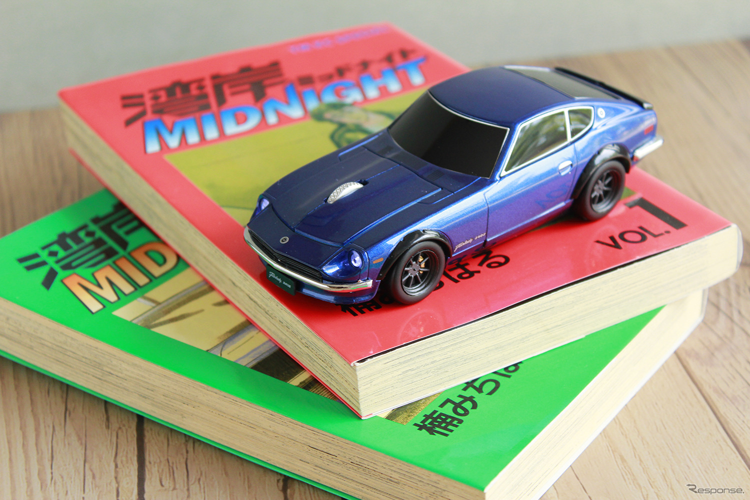 無線マウス 日産フェアレディ240Z ブルー 湾岸ミッドナイトver.