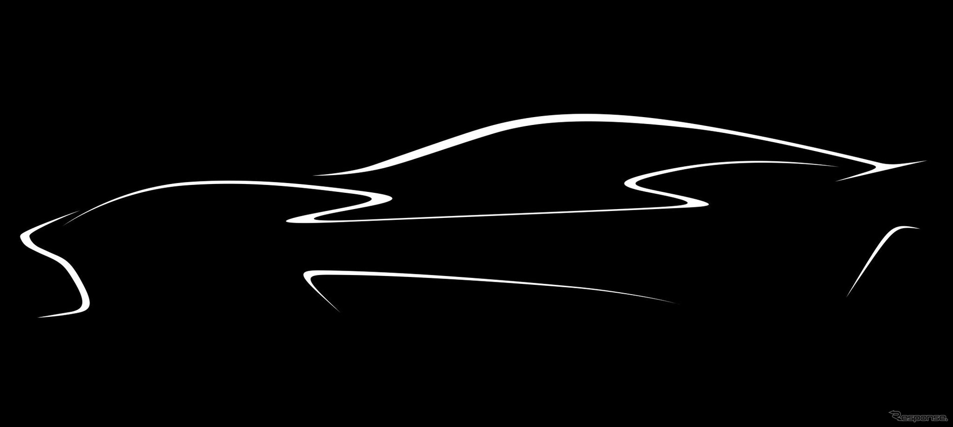 アストンマーティンの将来の高性能EVのティザースケッチ