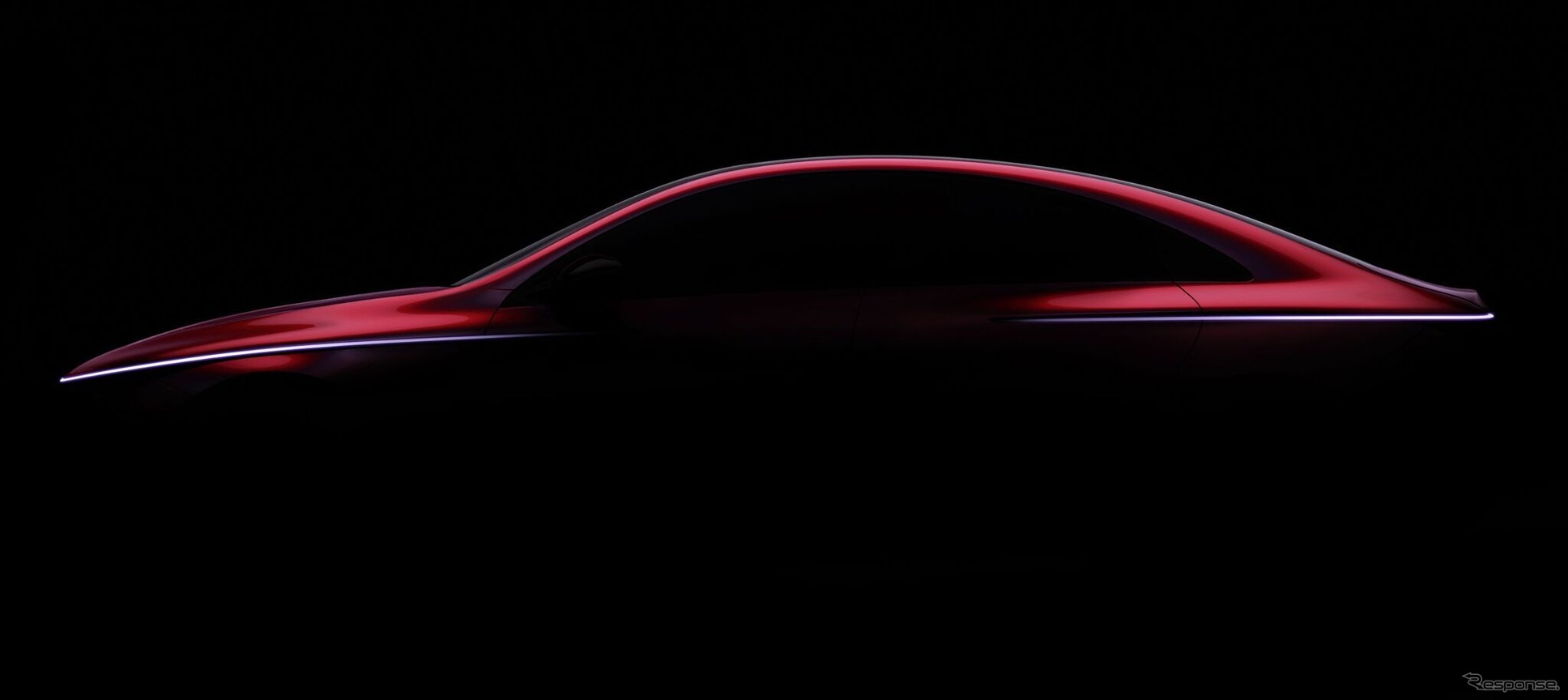 メルセデスベンツのコンセプトのティザー写真