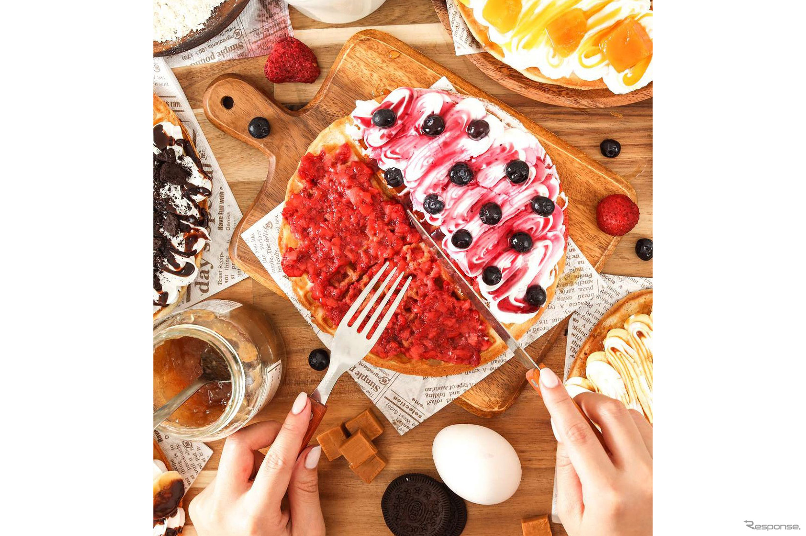 Crazy Waffle（トゥンワッフル）