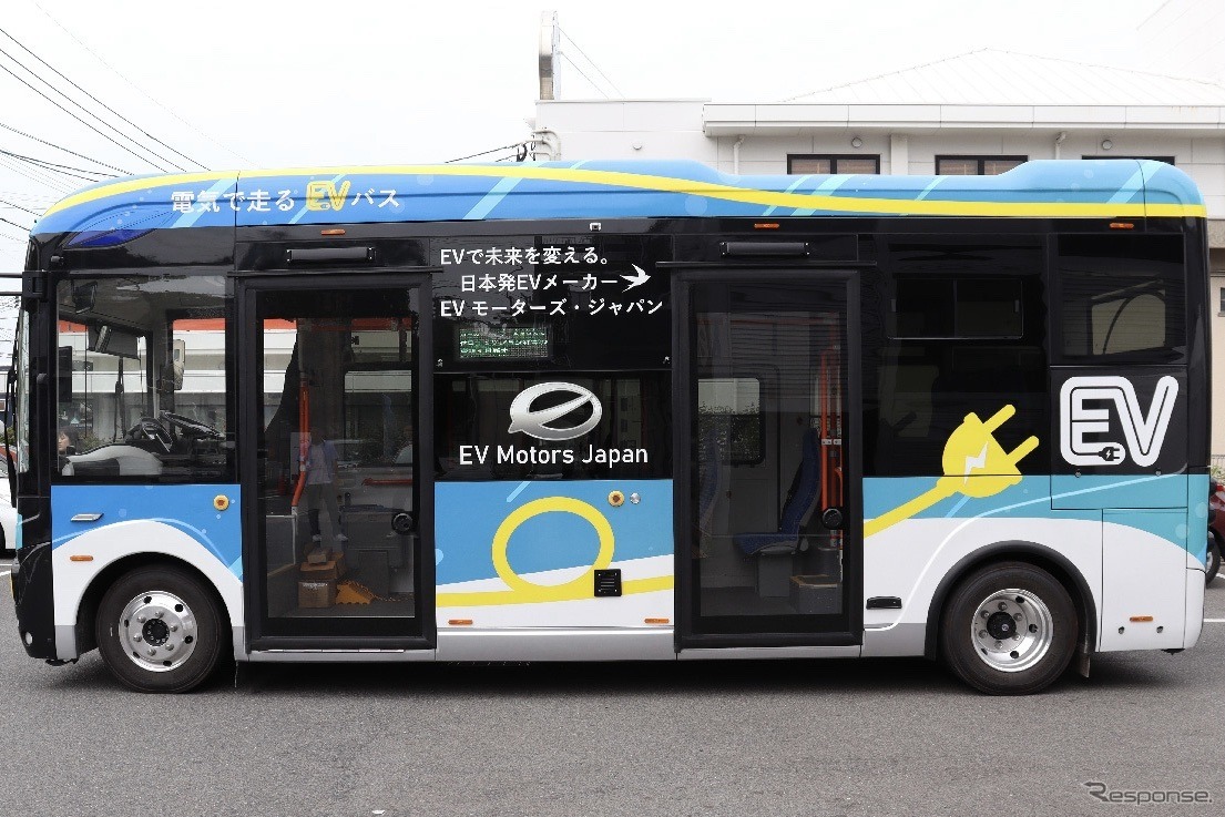 EVモーターズ・ジャパンのEVバス（参考画像）