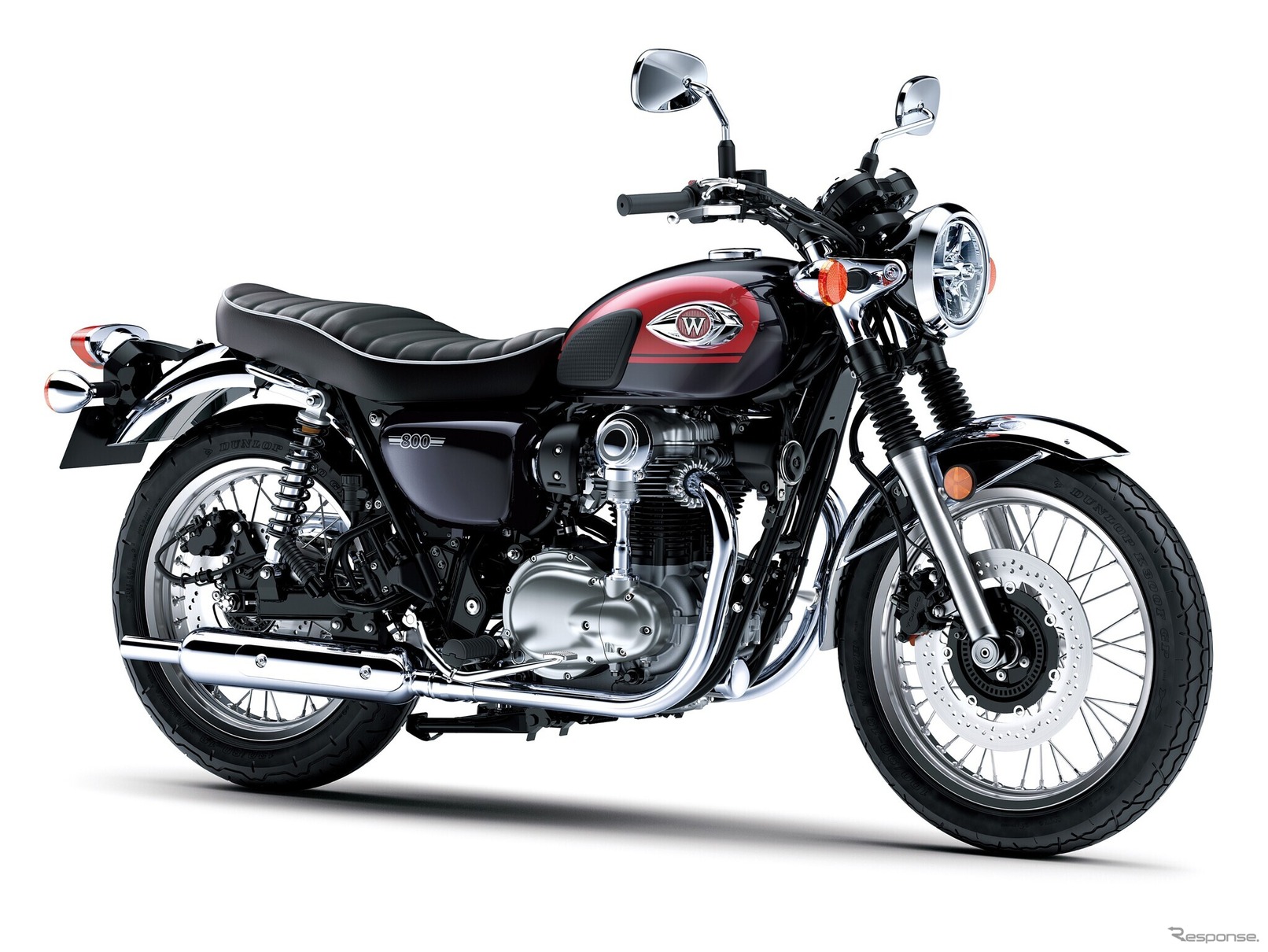 カワサキ W800（メタリックディアブロブラック×エボニー）