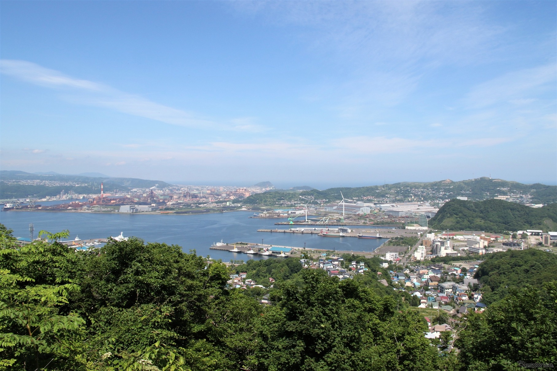 室蘭市街