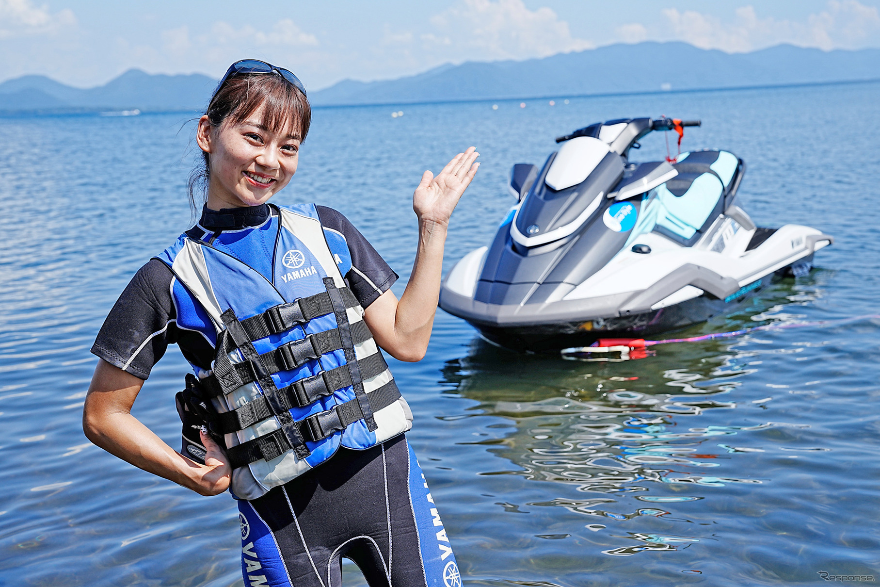 ヤマハ女子の指出瑞貴さんが、バイクと水上バイクを1日で遊び倒す！