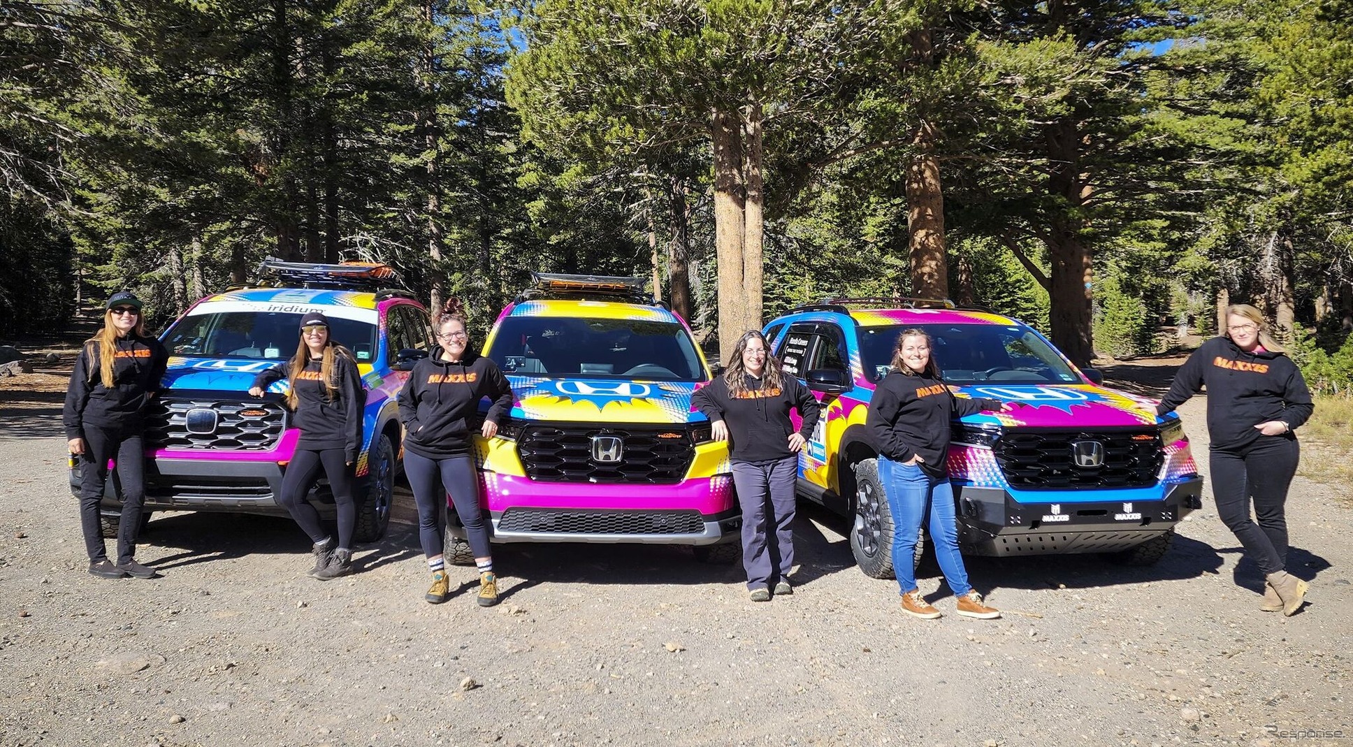 ホンダ・パスポート と パイロット のトレイルスポーツの米「Rebelle Rally」参戦車両