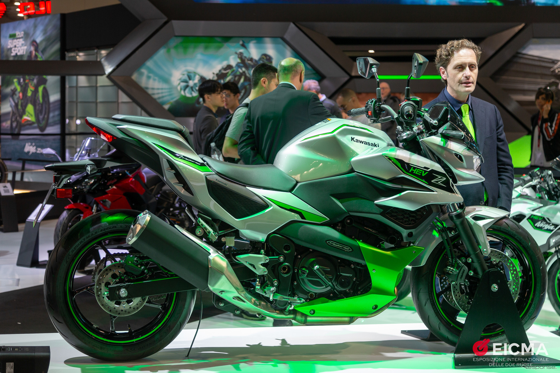 カワサキ Z7 ハイブリッド（EICMA 2023）