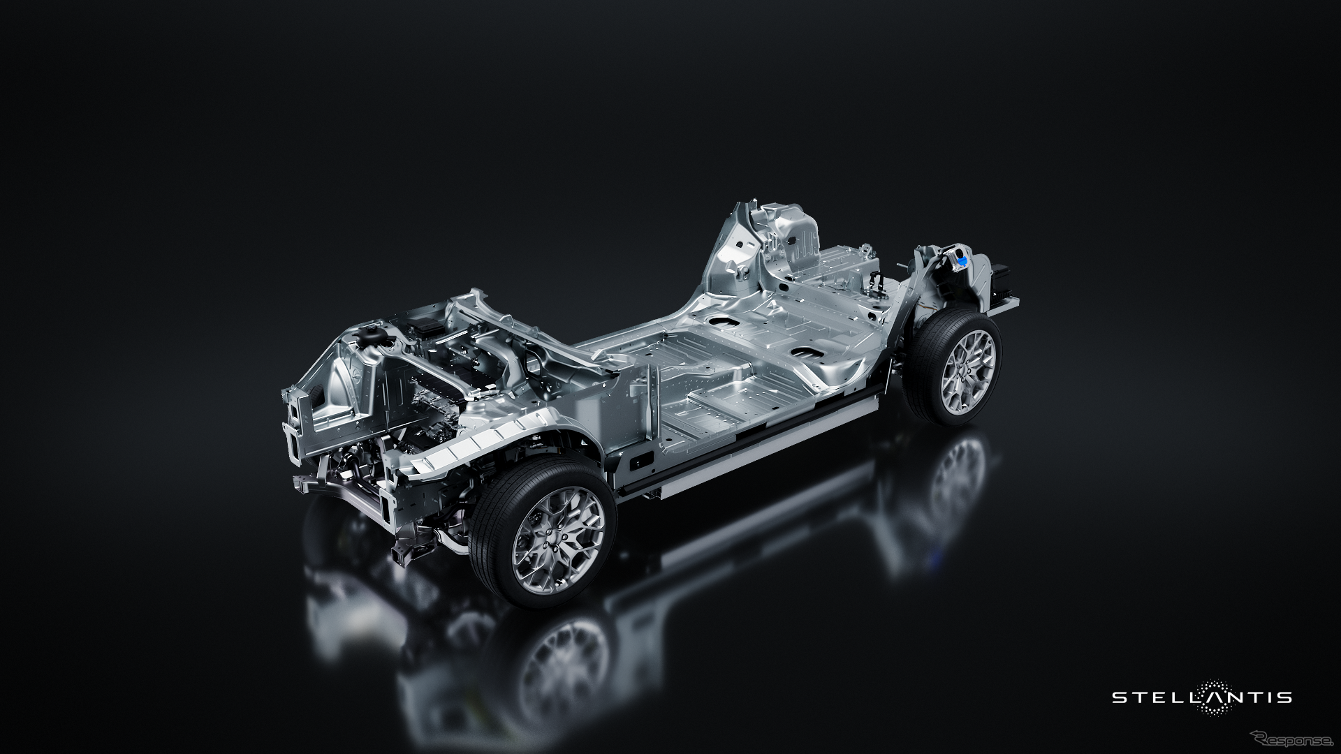 ステランティスの次世代のD/EセグメントEV向け車台「STLAラージ」