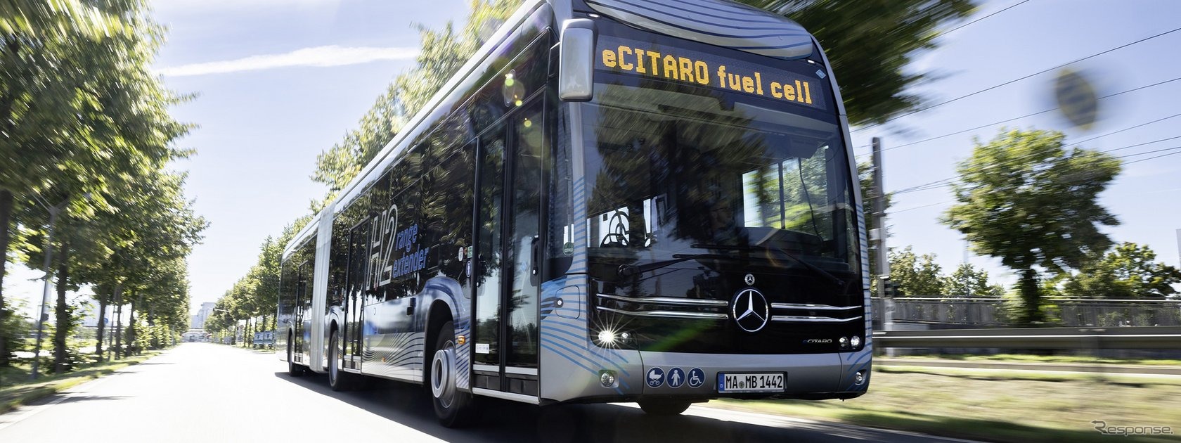 メルセデスベンツの燃料電池バス『eCitaro G』