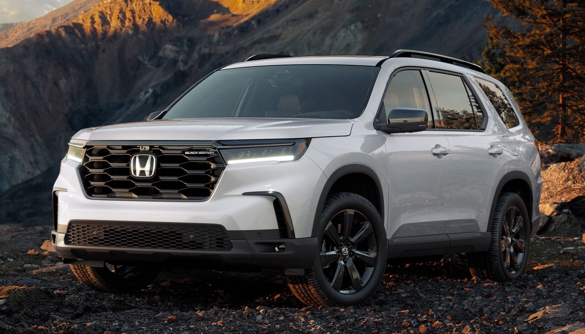 ホンダの大型SUV『パイロット』に精悍な「ブラック・エディション」…米2025年型に登場  レスポンス（Response.jp）