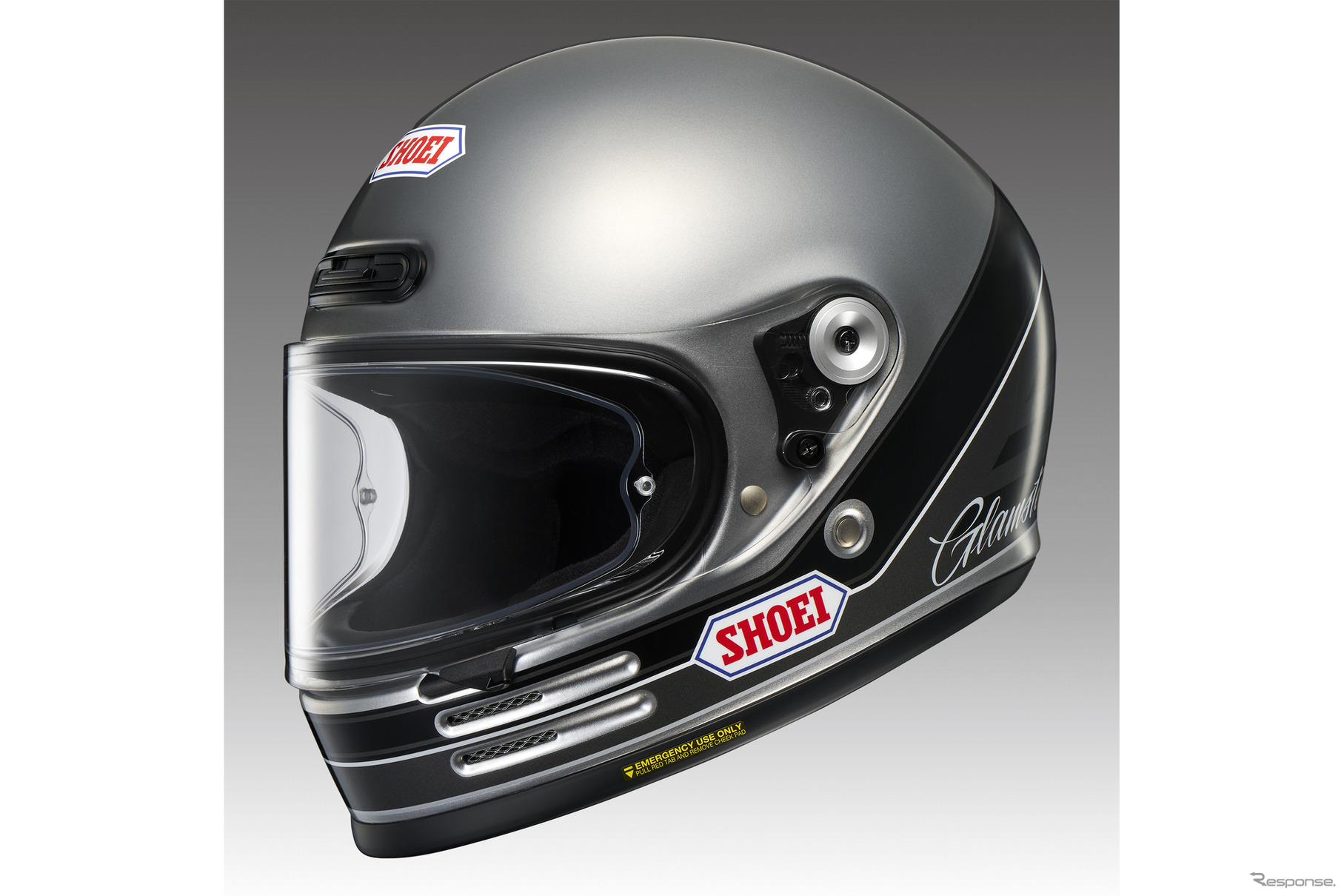 SHOEI Glamster ABIDING（グレー/シルバー）