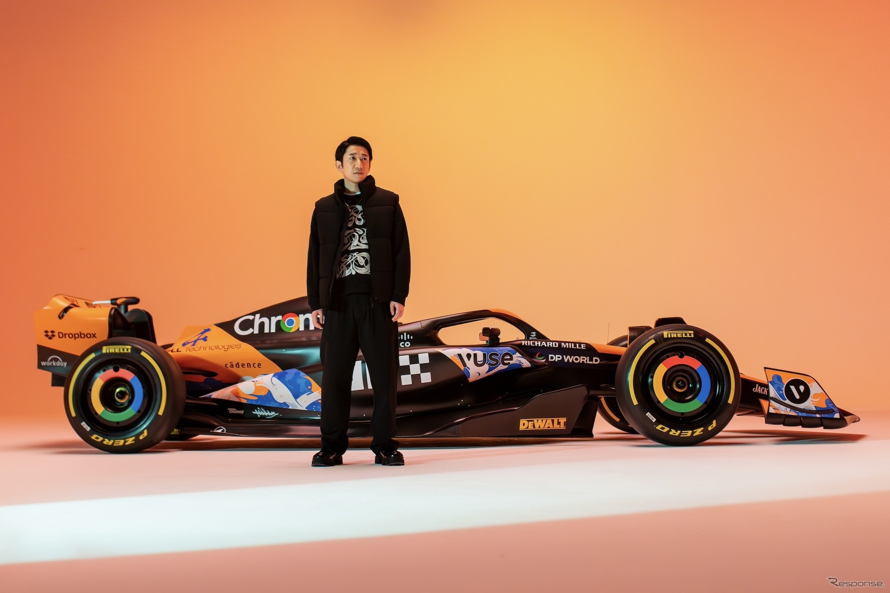 マクラーレンMCL38、F1日本GPカラーリング