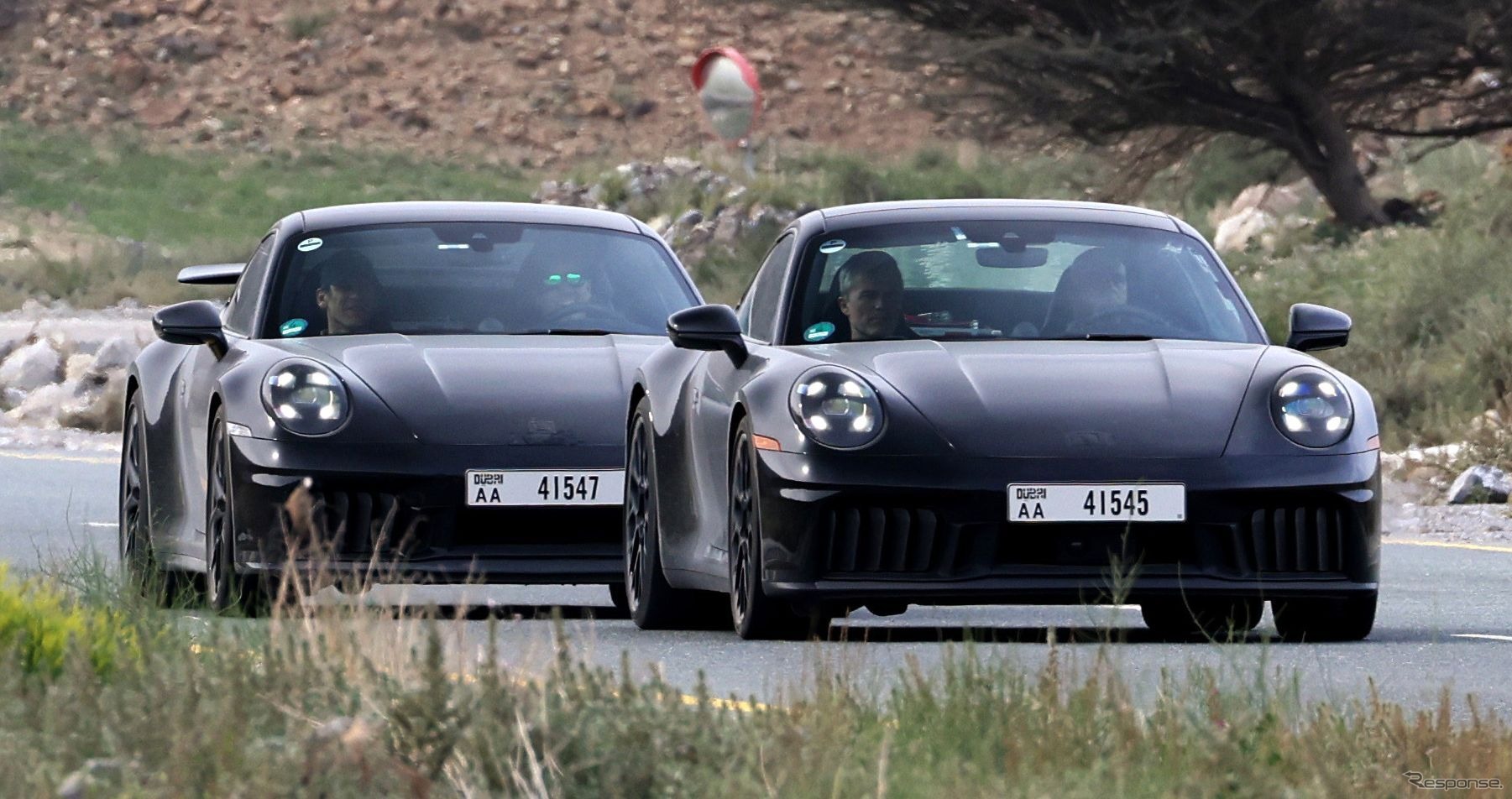 ポルシェ 911 改良新型のプロトタイプ