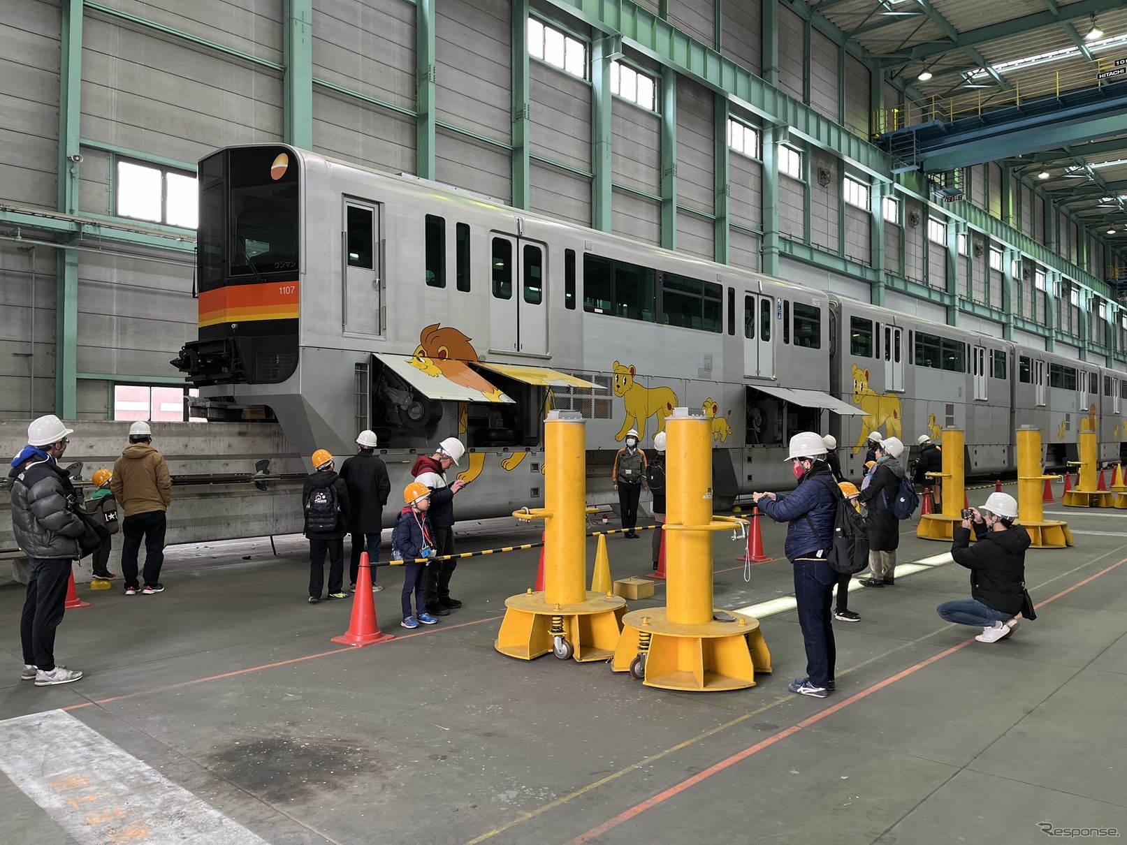 多摩モノレール車両基地