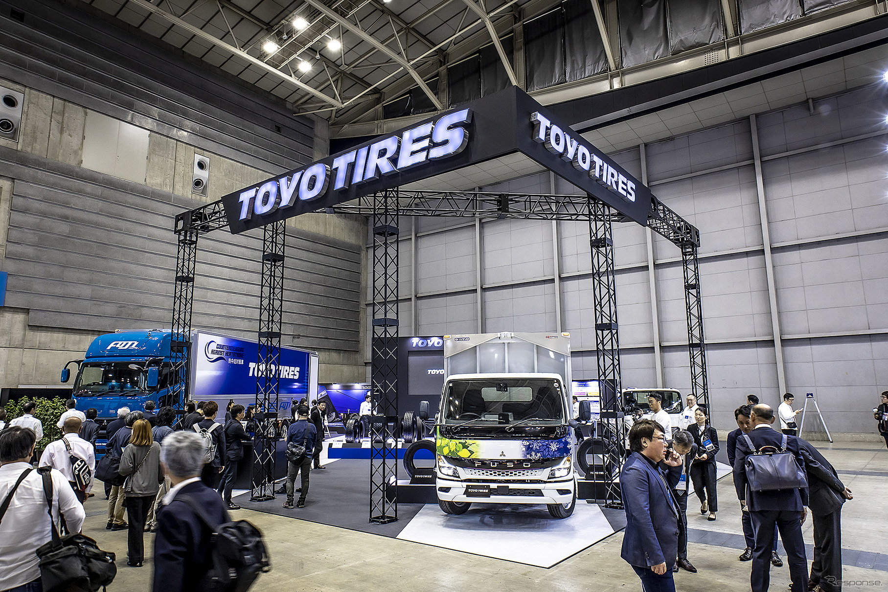 トーヨータイヤブース…ジャパントラックショー2024