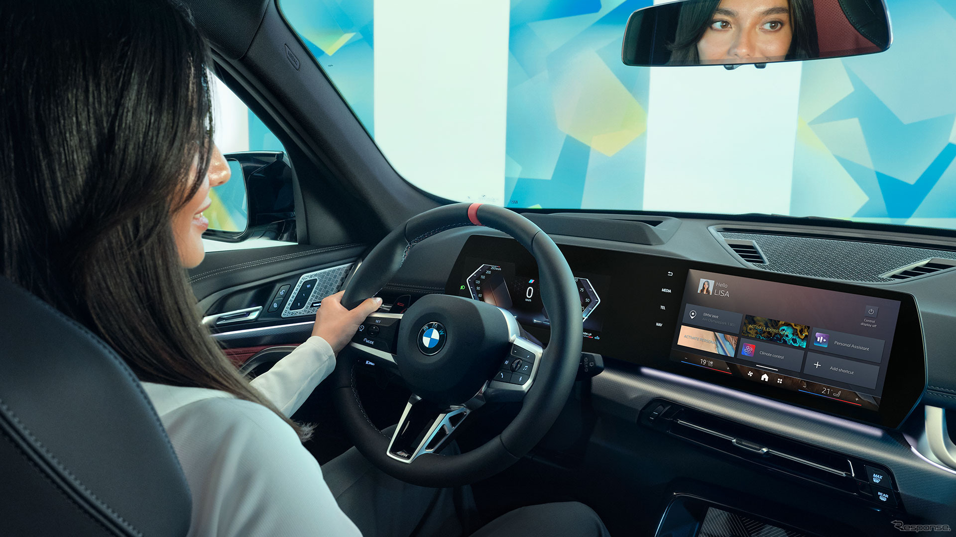 「BMW iDrive withクイックセレクト」（欧州仕様）