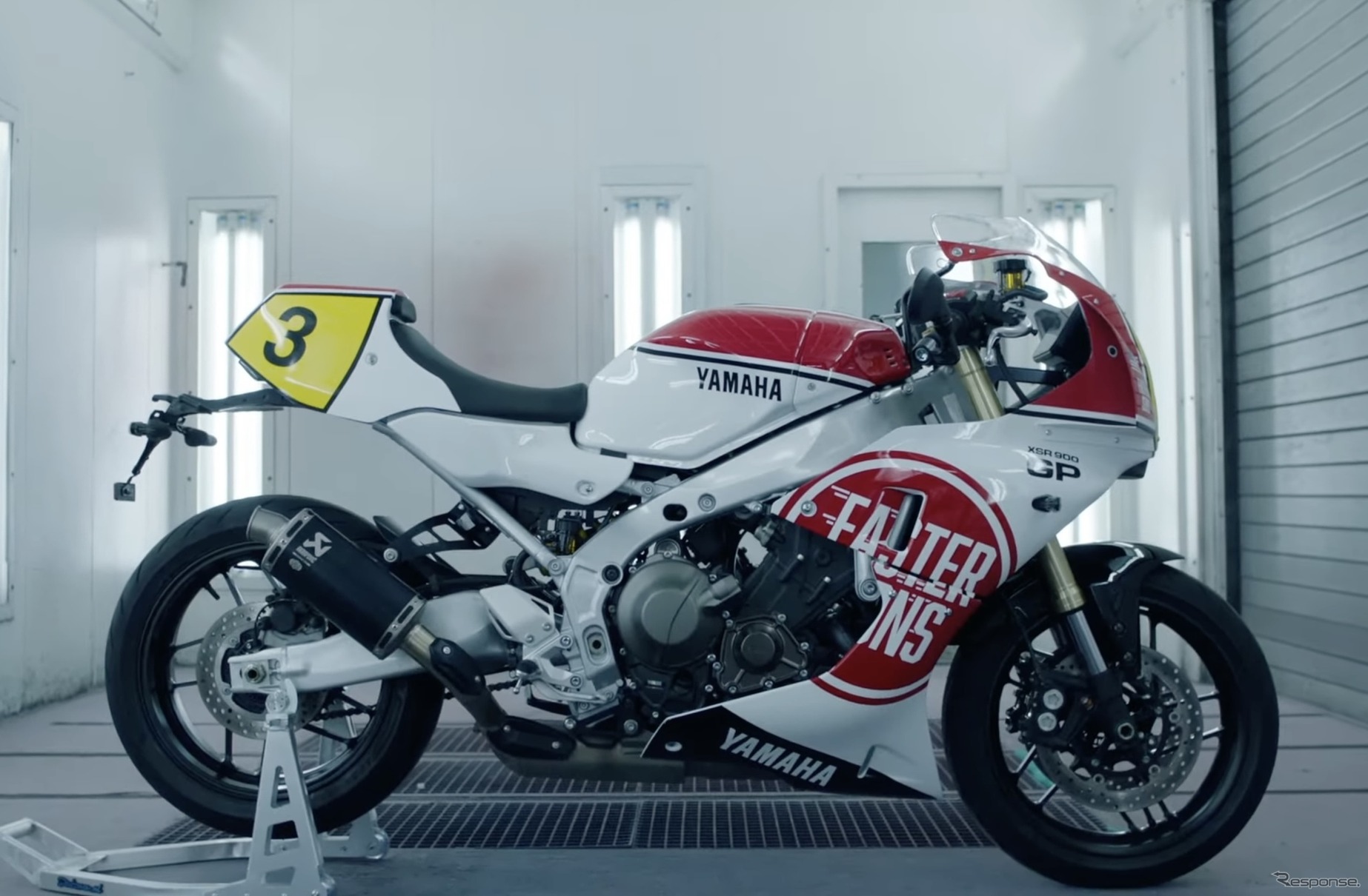 ヤマハモーターヨーロッパの「Back to the Paddock」プロジェクトで制作されたXSR900 GP マモラ
