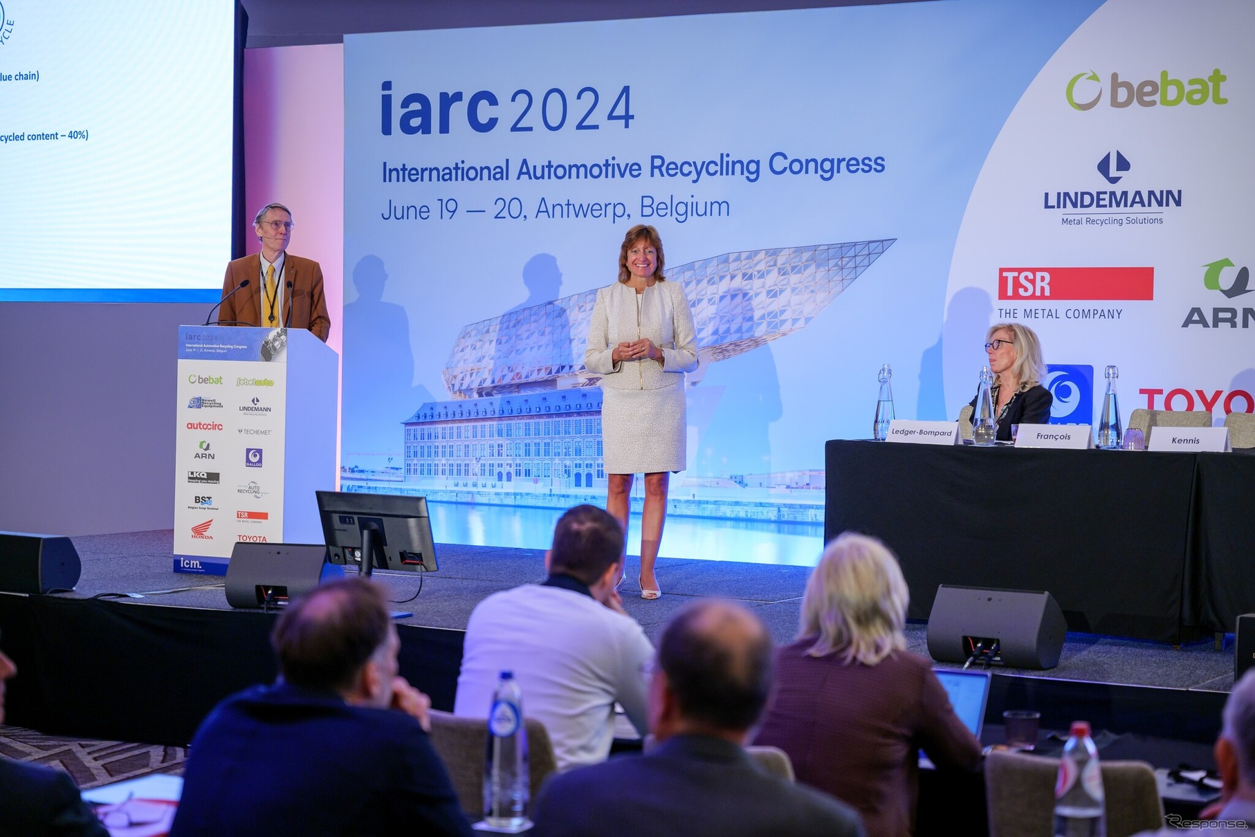 ステランティスのプレスカンファレンス（IARC 2024）