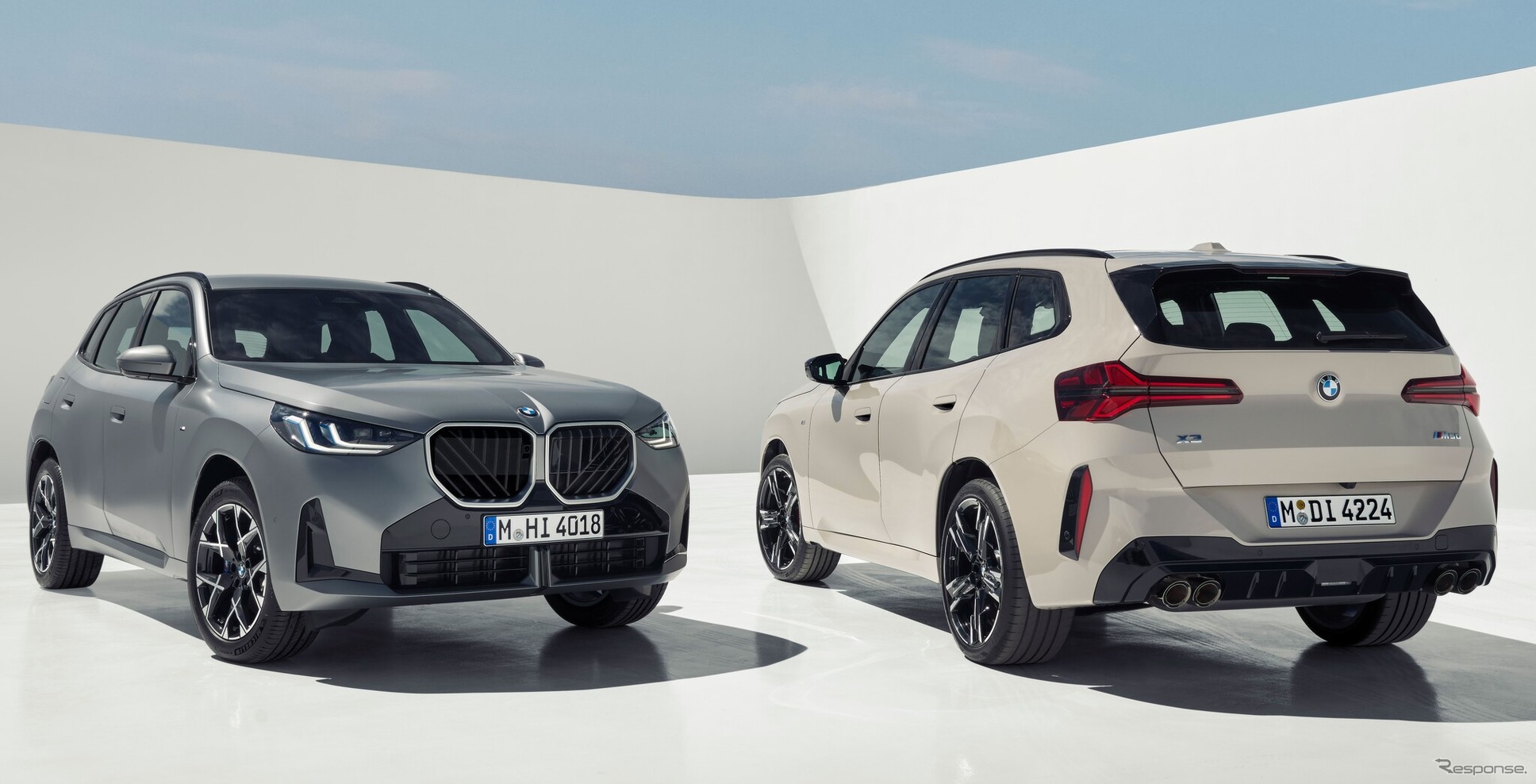 BMW X3 - Family shot