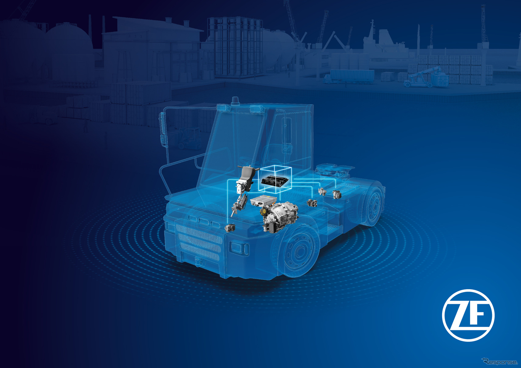 ZFのモーションコントロールシステムの「cubiX」を商用車向けに拡大展開