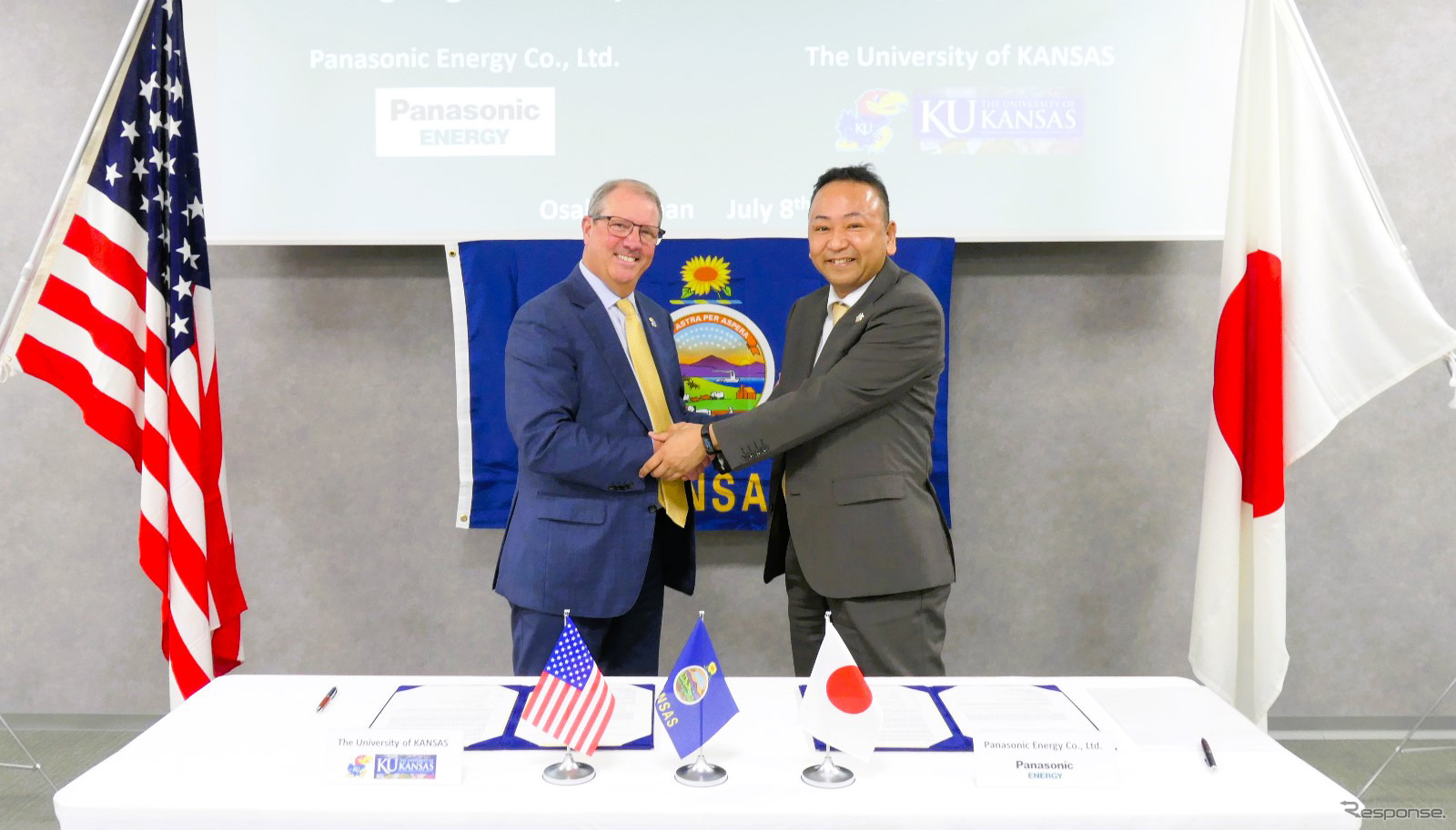 パナソニックエナジーと米カンザス大学がリチウム電池の技術開発で協力