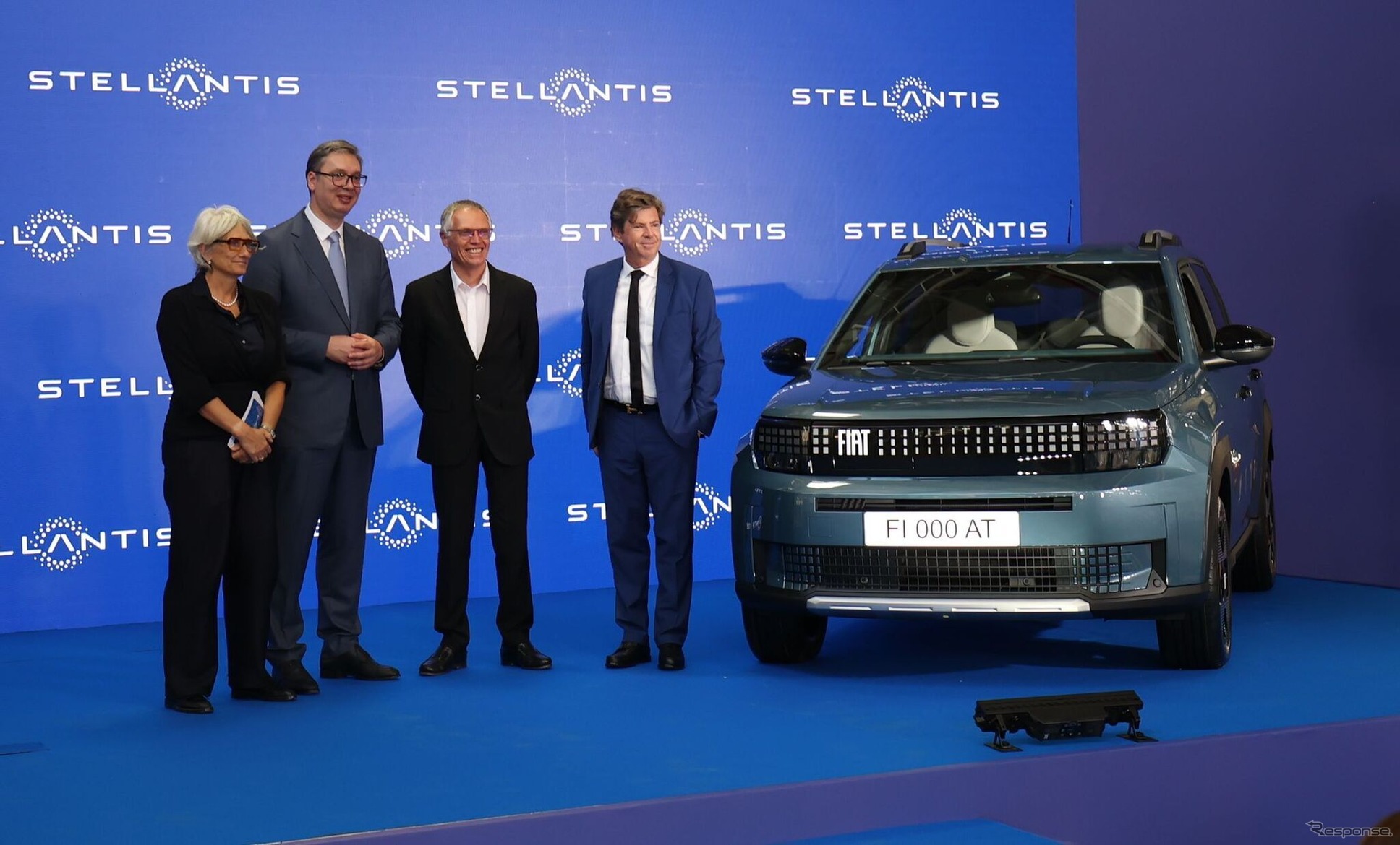 ステランティスのセルビア工場で生産が開始されたフィアット・グランデパンダ