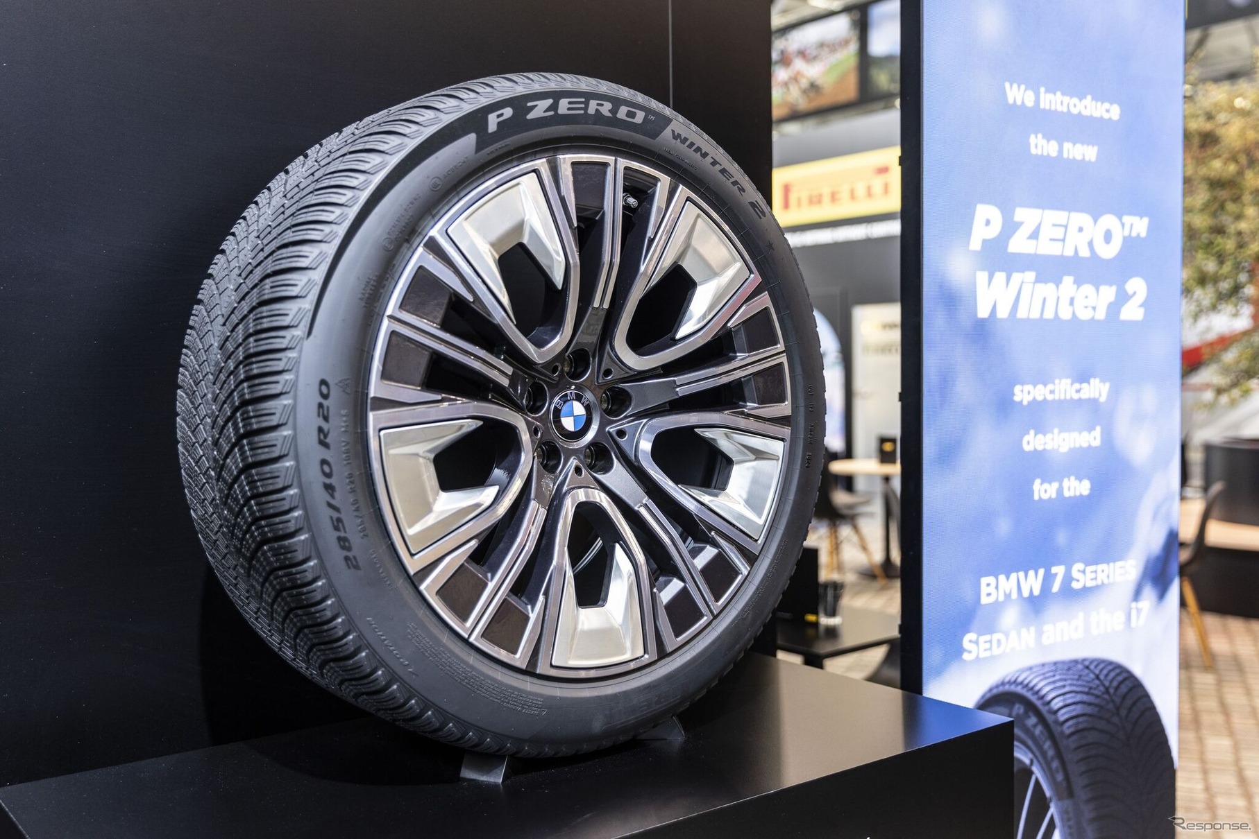 BMWとピレリが発表した新開発20インチ冬タイヤ