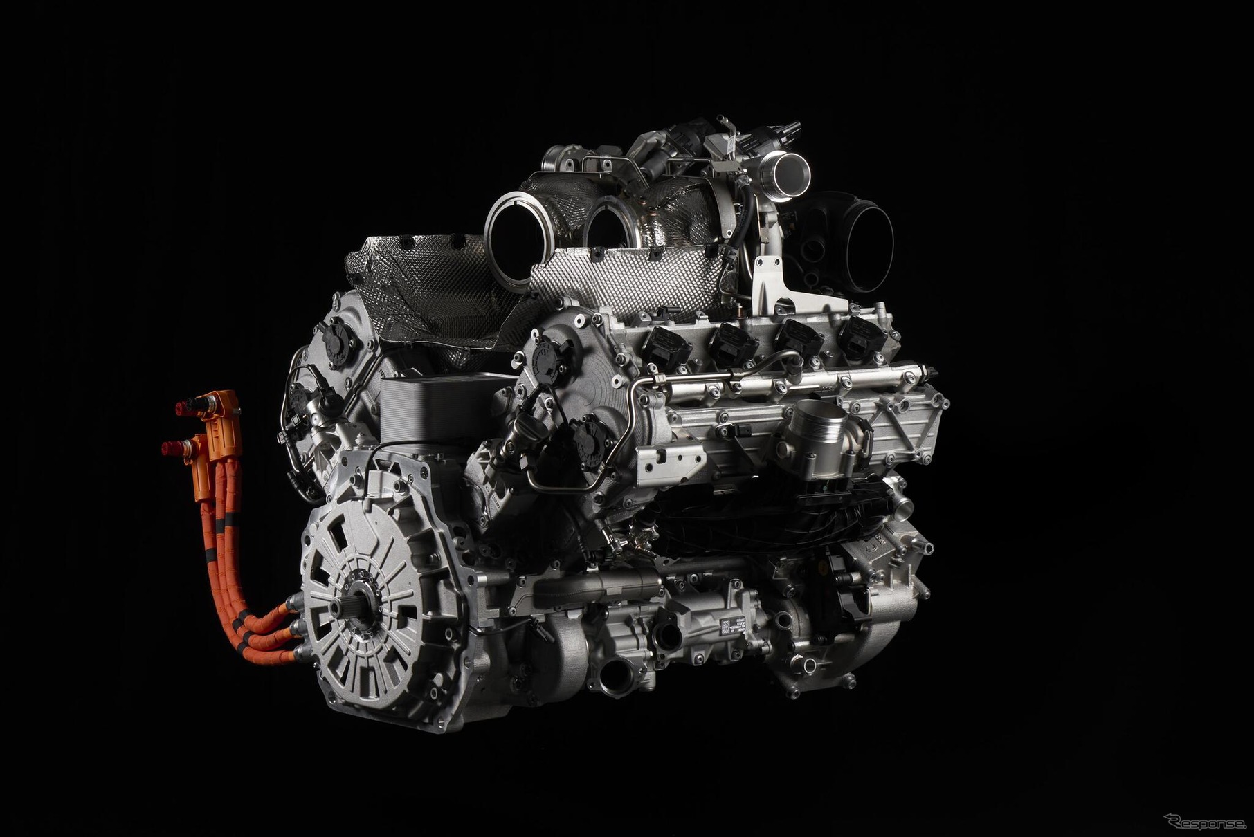 ランボルギーニの新型スーパーカーのV8ツインターボ