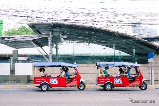 ユニバンスがタイUMTに出資し「電動トゥクトゥク」開発へ