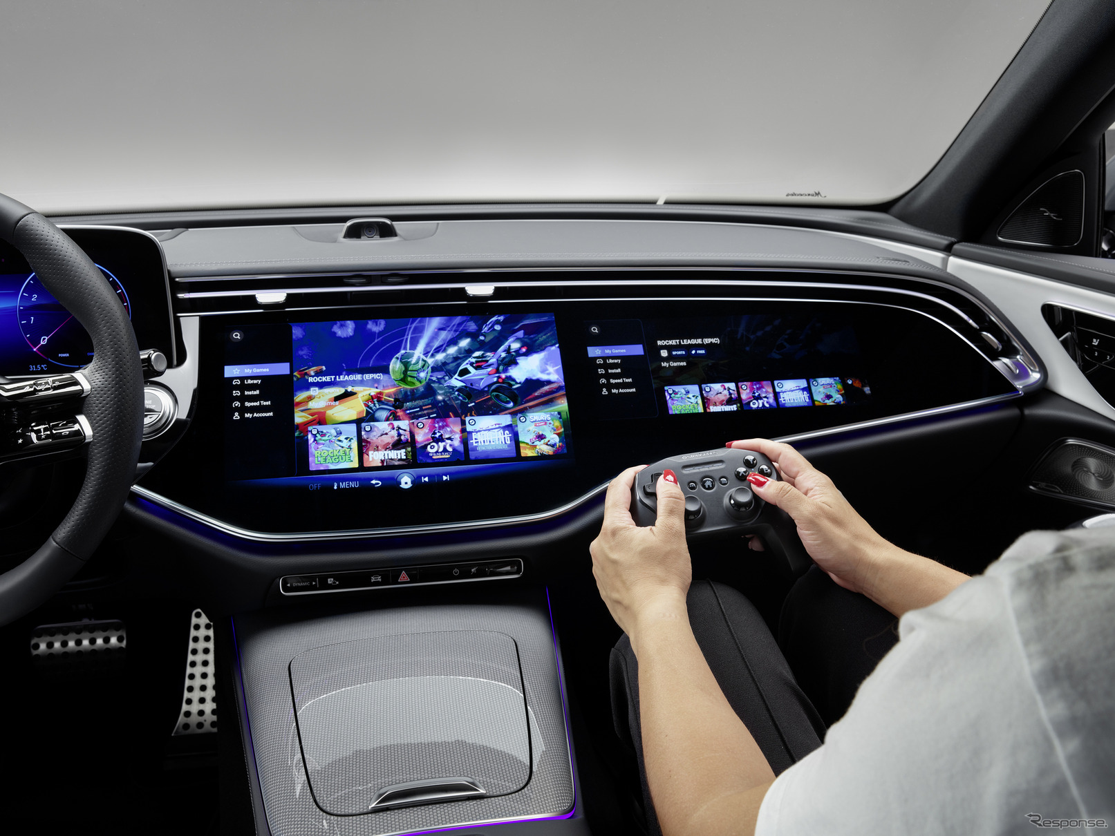 メルセデスベンツがBoosteroidと提携し車載スクリーンで楽しめるゲームコンテンツを強化
