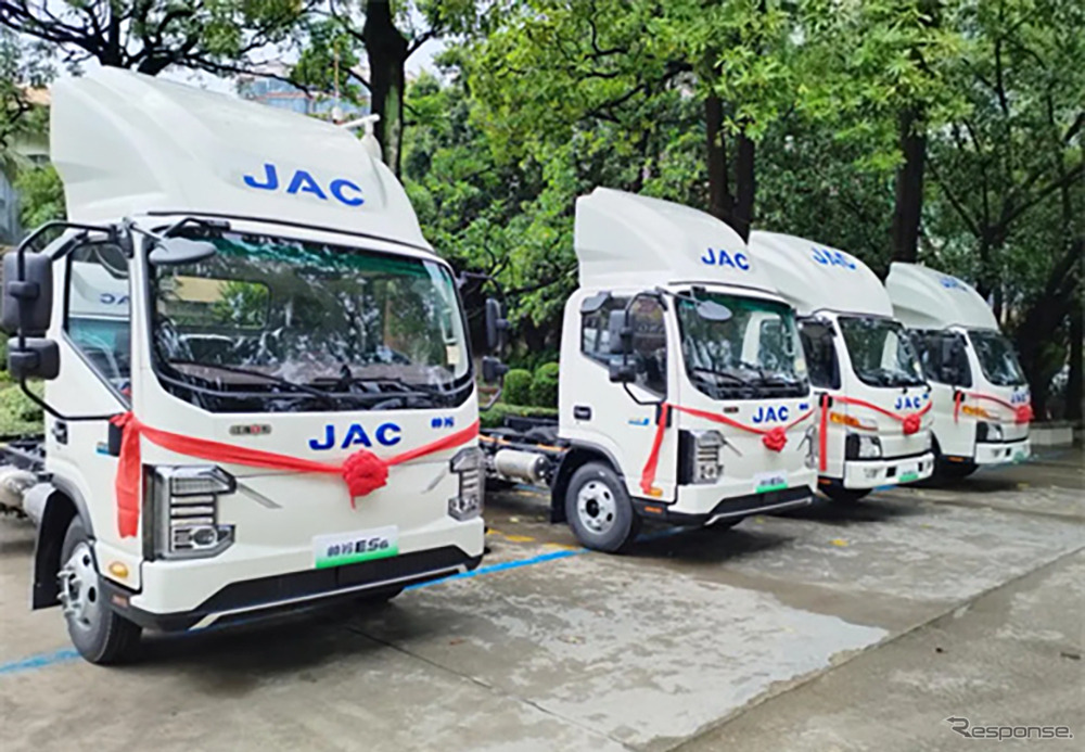 中国JAC傘下の「江淮1卡」の新型電動トラック『帥鈴ES6天和版』
