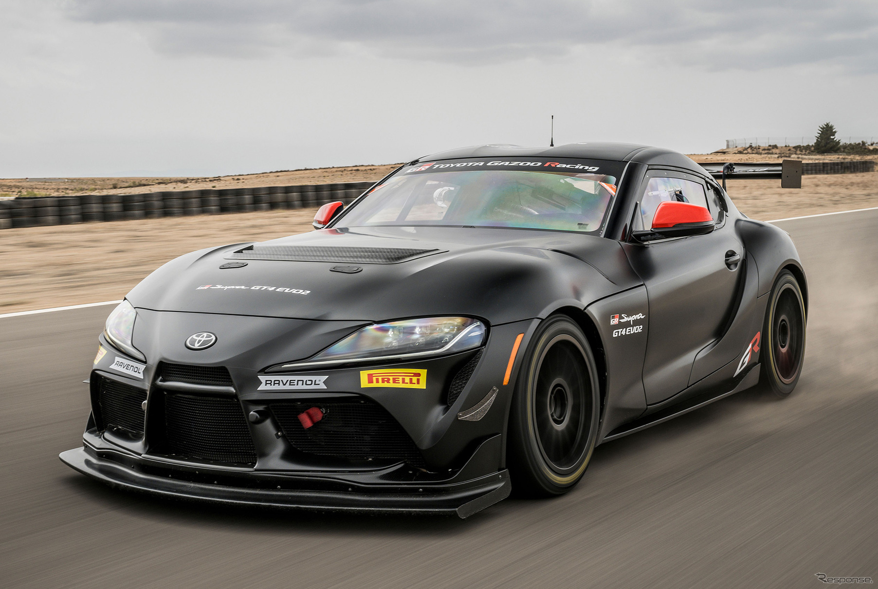 トヨタ GRスープラ GT4 EVO2 プロトタイプ（ブラックカラー施工車）