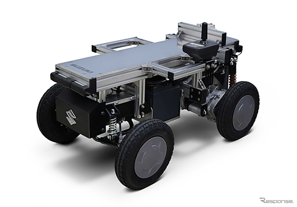 電動車いすの技術を応用した「電動モビリティベースユニット」